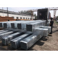 20x20 galvanized square steel tube pre galvanized steel pipe for warehouse and fence post